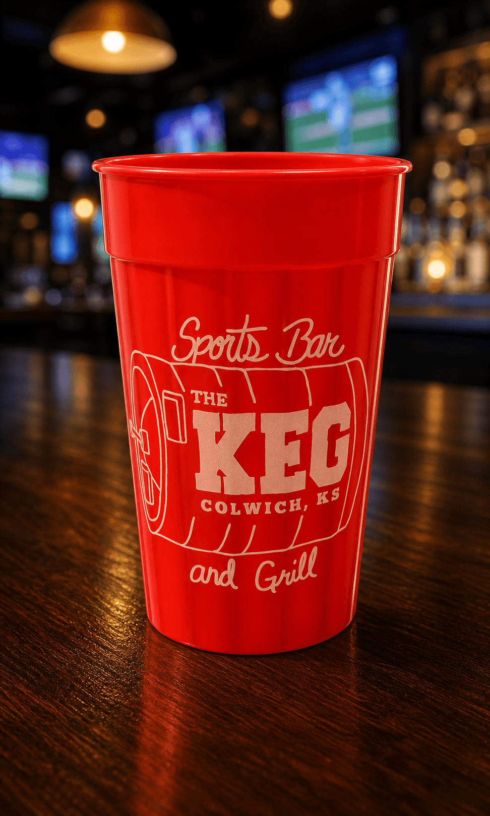 Drinkware, tools & branded hard goods